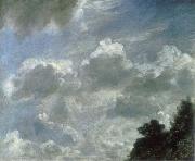 Study of clouds at Hampstead John Constable